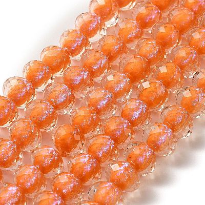 Resin Beads Strands GLAA-T035-01E-1