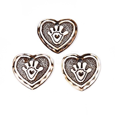 Handmade Porcelain Pendants PORC-T133-32-1