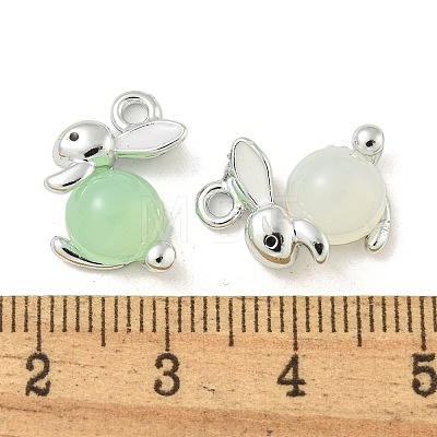 UV Plating Alloy Enamel Pendants FIND-M033-14P-1