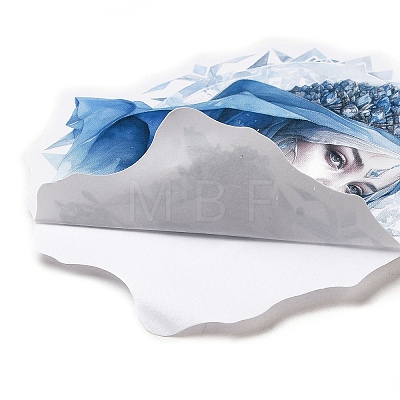 10Pcs Magic Fairy Waterproof PET Self-Adhesive Decorative Stickers DIY-M053-05C-1