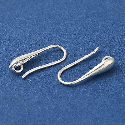 Rack Plating Brass Earring Hooks KK-C081-06S-1