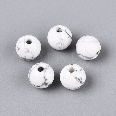 Natural Howlite Beads G-Q602-08C-07-1