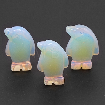 Opalite Carved Penguin Figurines PW-WG12060-11-1