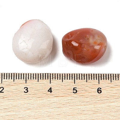 Natural Red Agate Beads G-Z062-06A-1