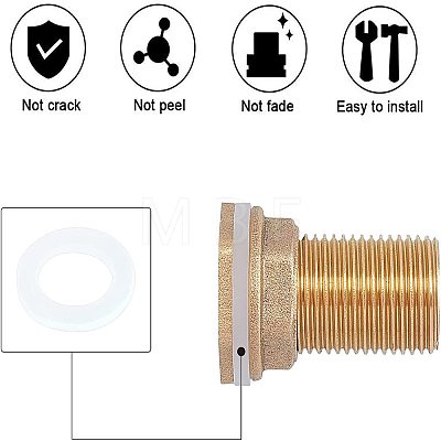 Brass Water Tank Connector AJEW-WH0119-02A-1