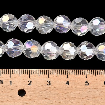 Transparent Glass Beads EGLA-A035-T10mm-B19-1