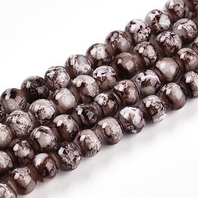 Baking Paint Glass Beads X1-DGLA-N003-4mm-A05-1