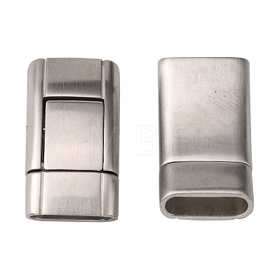 304 Stainless Steel Bayonet Clasps STAS-K145-24P-1