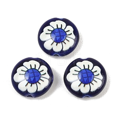 Printed Handmade Porcelain Beads PR-CBA938E-02B-1