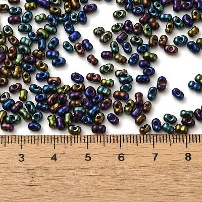 Opaque Glass Seed Beads SEED-K009-06B-04-1
