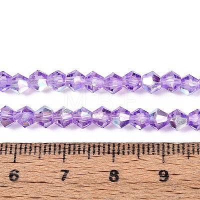 Transparent Glass Beads Strands EGLA-N021-4mm-03-1