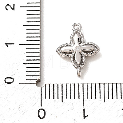 Brass Connector Charms KK-CBAB2E2-01P-1