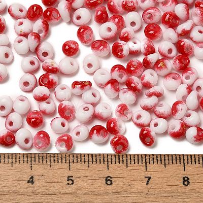 Baking Paint Glass Seed Beads SEED-F006-01A-06-1