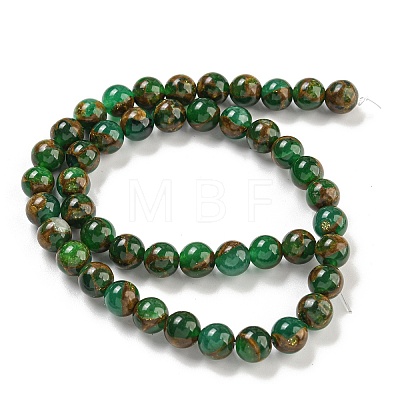 Synthetic Gold Clinquant Stone Beads Strands G-P549-A01-01D-1