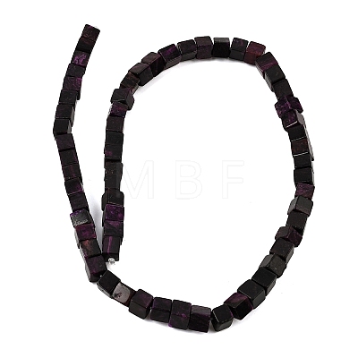 Natural Dyed White Jade(Imitation Charoite) Beads Strands GG-CBA0743-G02-1
