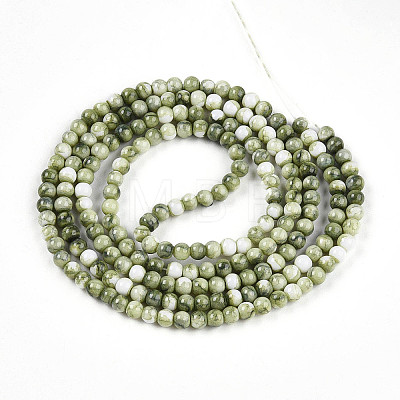 Baking Paint Glass Beads X1-DGLA-N003-4mm-C06-1
