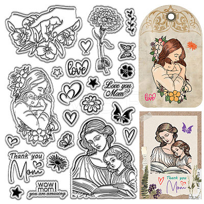 Custom PVC Plastic Clear Stamps DIY-WH0439-0333-1