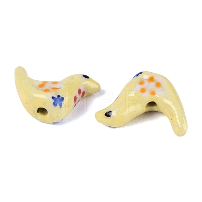 Handmade Porcelain Beads PORC-N013-07A-1
