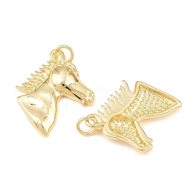 Brass Pendants KK-C162-068G-1