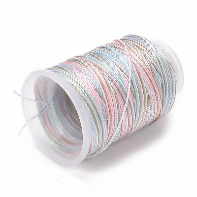 5 Rolls 12-Ply Segment Dyed Polyester Cords WCOR-P001-01B-04-1