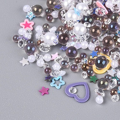 Plastic & Resin & Glass Shining Nail Art Glitter MRMJ-T080-13B-1