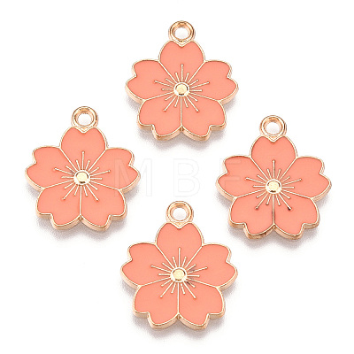 Alloy Enamel Pendants ENAM-S121-115I-1