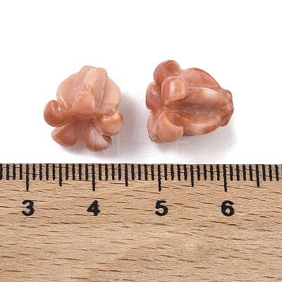 Synthetic Coral Carved Beads CORA-K010-01I-1