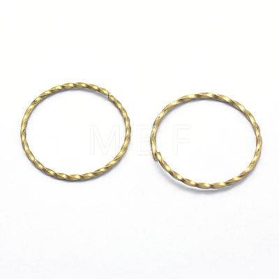 Brass Linking Rings KK-P119-31C-RS-1