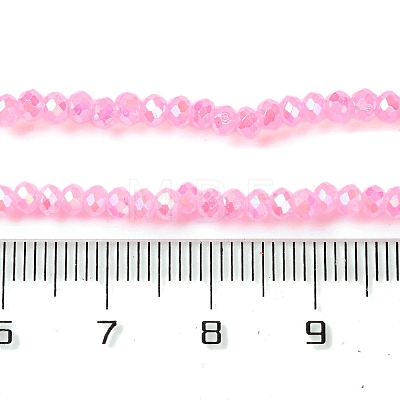 Baking Electroplate Glass Beads Strands DGLA-A039-J2MM-B09-1