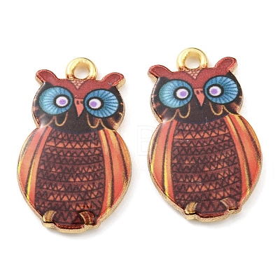 Printed Alloy Pendants ENAM-D051-16G-03-1