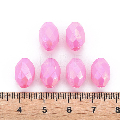 Opaque Acrylic Beads TACR-S153-32I-06-1