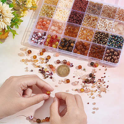   DIY Beads Jewelry Making Finding Kit DIY-PH0017-55-1