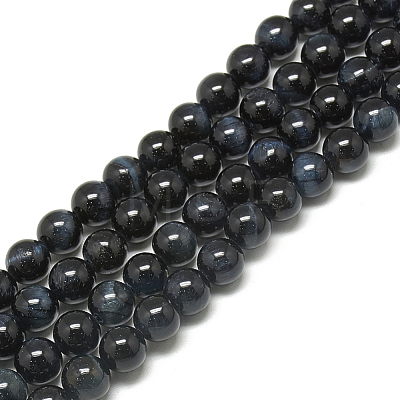 Natural Tiger Eye Beads Strands G-S300-10mm-107F-1
