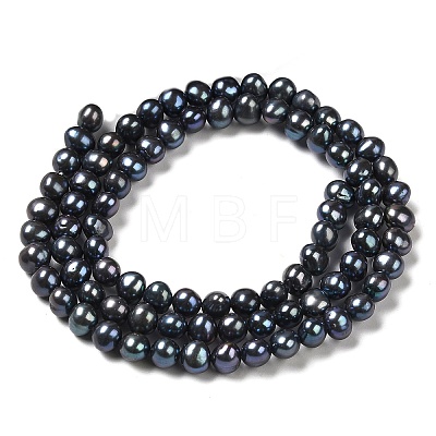 Natural Cultured Freshwater Pearl Beads Strands PEAR-E017-34-1