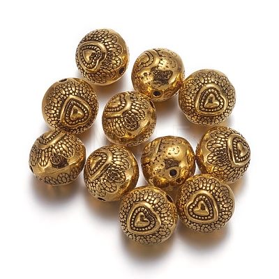 Tibetan Style Alloy Beads X-GAB5825Y-1