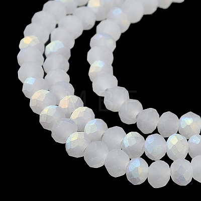 Imitation Jade Glass Beads Strands EGLA-A034-J2mm-MB05-1