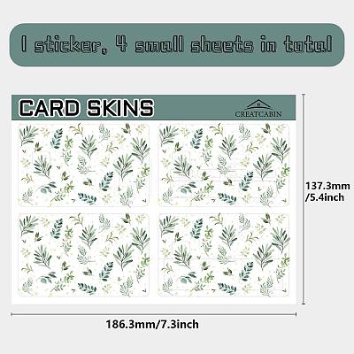 PVC Plastic Waterproof Card Stickers DIY-WH0432-115-1