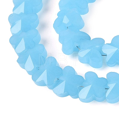 Imitation Jade Glass Beads Strands GLAA-Q118-01A-A03-1