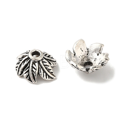 Mixed Style Tibetan Style Alloy Bead Caps TIBE-O006-26B-1