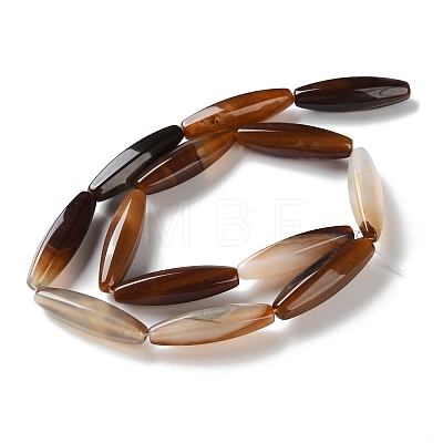 Natural Agate(Dyed & Heated) Beads Strands G-M446-A01-01A-1