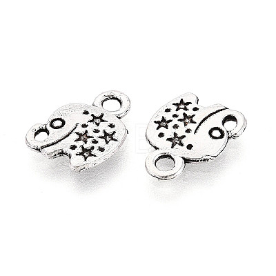 Tibetan Style Alloy Pendants TIBEP-T054-07AS-1
