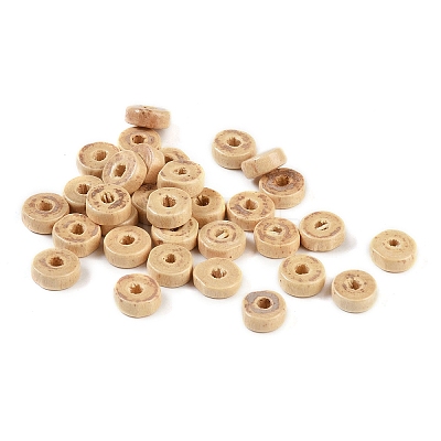 (Defective Closeout Sale: Blackening) Wood Beads WOOD-XCP0001-91-1