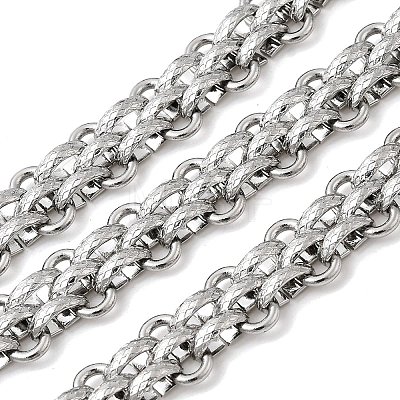 304 Stainless Steel Mesh Chains CHS-K024-07A-P-1