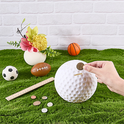 Plastic Children's Money Banks AJEW-CN0007-56D-1