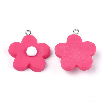 Resin Pendants RESI-Q207-02C-1