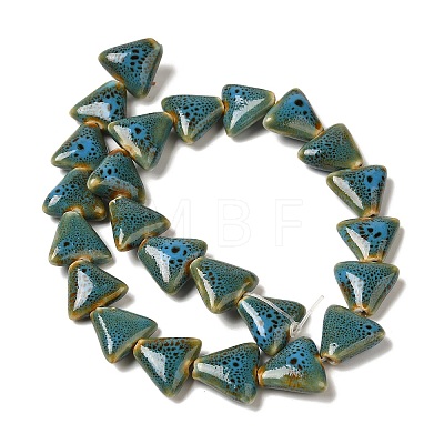 Handmade Porcelain Beads Strands PORC-P028-01A-1