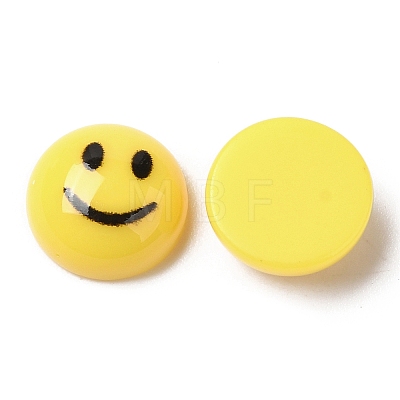 Opaque Resin Cabochons CRES-P024-01-1