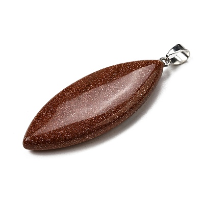 Synthetic Goldstone Big Pendants G-F820-06L-1