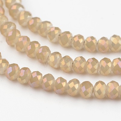 Electroplate Glass Bead Strands EGLA-G014-2mm-FR-A06-1