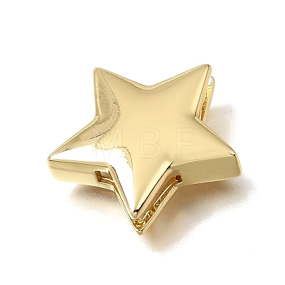 Brass Slide Charms KK-A303-46G-1